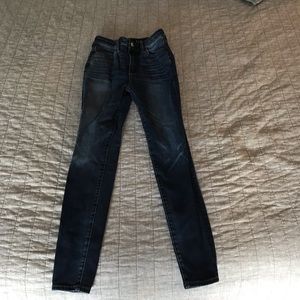 American Eagle jeggings size 0 like new dark rinse
